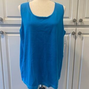 Chico’s Blue Sweater Tank